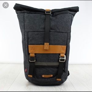 levis roll top backpack